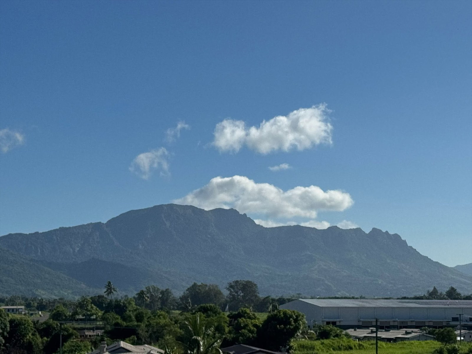 Mountain view from the Deluxe Apartment